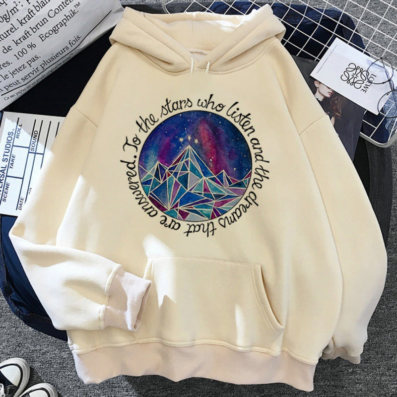 Hoodie Acotar Esthétique - Sweat à Capuche Hiver Femme