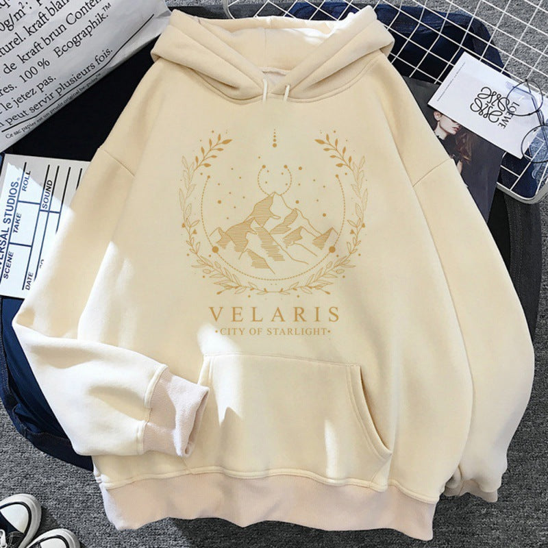Hoodie Acotar Esthétique - Sweat à Capuche Hiver Femme