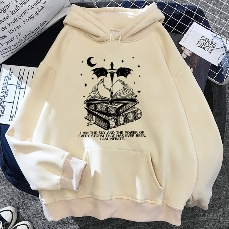 Hoodie Acotar Esthétique - Sweat à Capuche Hiver Femme