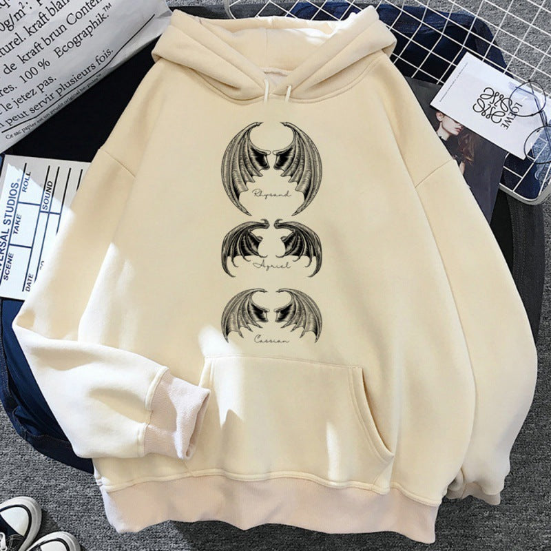 Hoodie Acotar Esthétique - Sweat à Capuche Hiver Femme